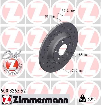 Audi Remschijf SPORT REMSCHIJF COAT Z