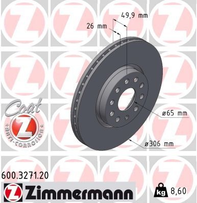 Audi Remschijf COAT Z