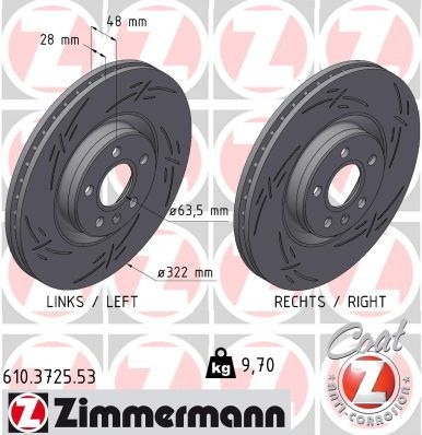 Volvo Remschijf BLACK Z