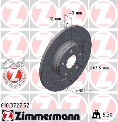 Volvo Remschijf SPORT REMSCHIJF COAT Z