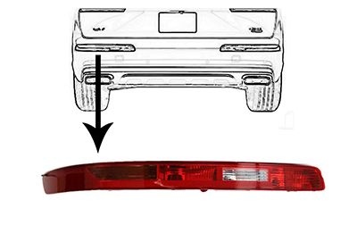 Audi Mistachterlamp