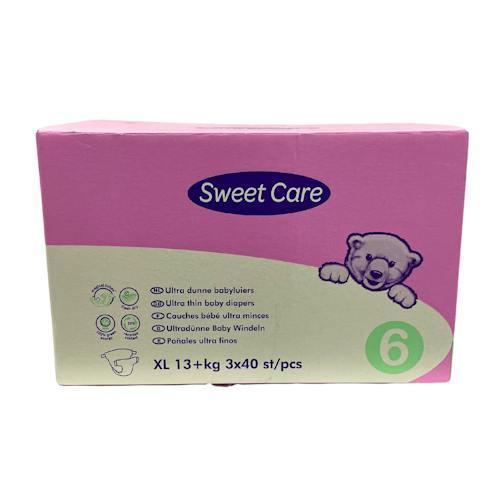 Sweetcare luiers 6 xl 13 kg 120st