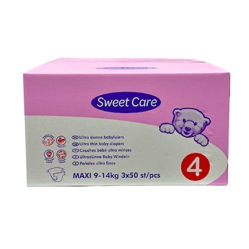 Sweetcare luiers 4 maxi 9-14 kg 150st