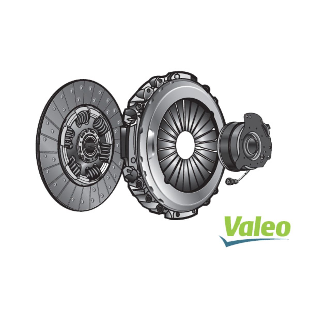 Valeo Koppelingsset NEW KIT3P (PCA)  827629