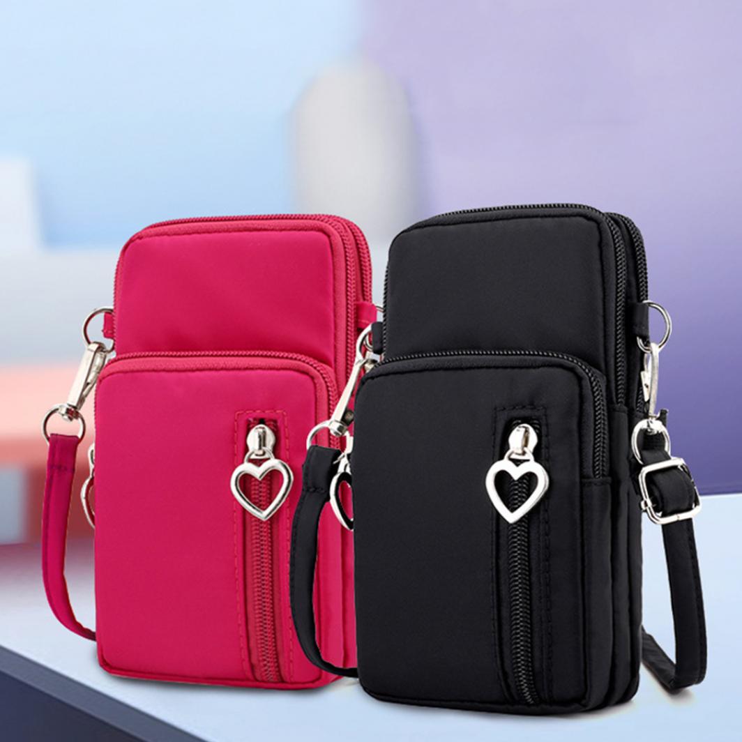 Bag Accessorries Dames sport lichtgewicht mini crossbody zakje cadeau 1 zwart