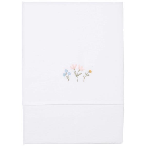 Little Dutch ledikantlaken Flowers & Butterflies