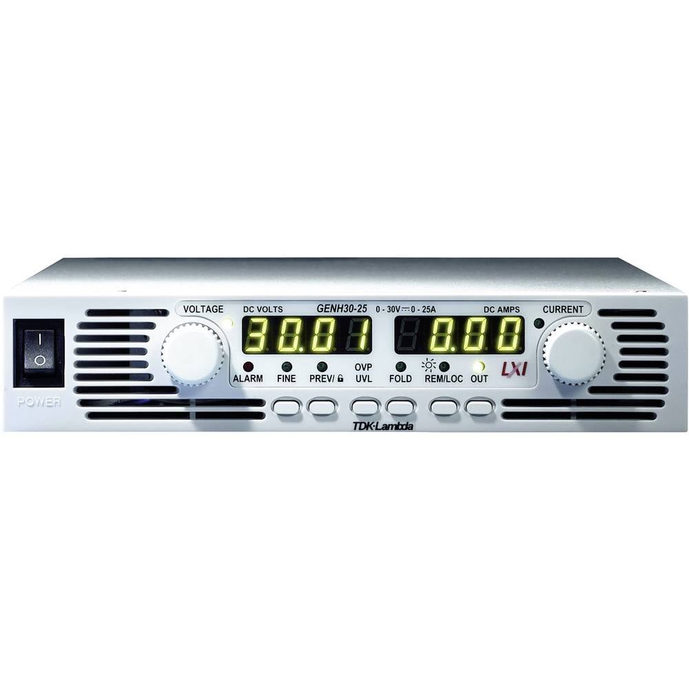 TDK-Lambda 19 labvoeding, regelbaar  GEN6-100/LN 0 - 6 V/DC 0 - 100 A Aantal uitgangen 1 x RS232, RS485, IEE488.2 SCPI/GPIB, Ethernet, LAN, Analoog