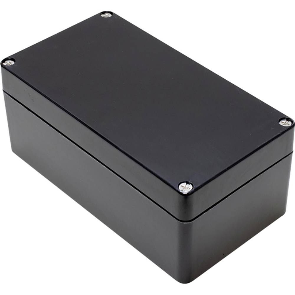 Hammond Electronics 1590ZGRP123BK Universele behuizing 220 x 120 x 90 Polyester Zwart 1 stuk(s)