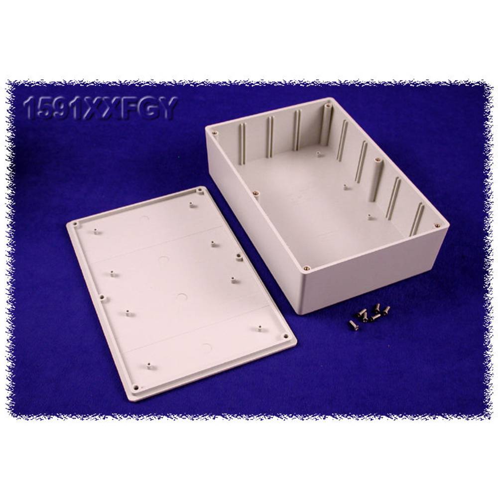 Hammond Electronics 1591XXFGY Universele behuizing 221 x 150 x 64 ABS Grijs 1 stuk(s)