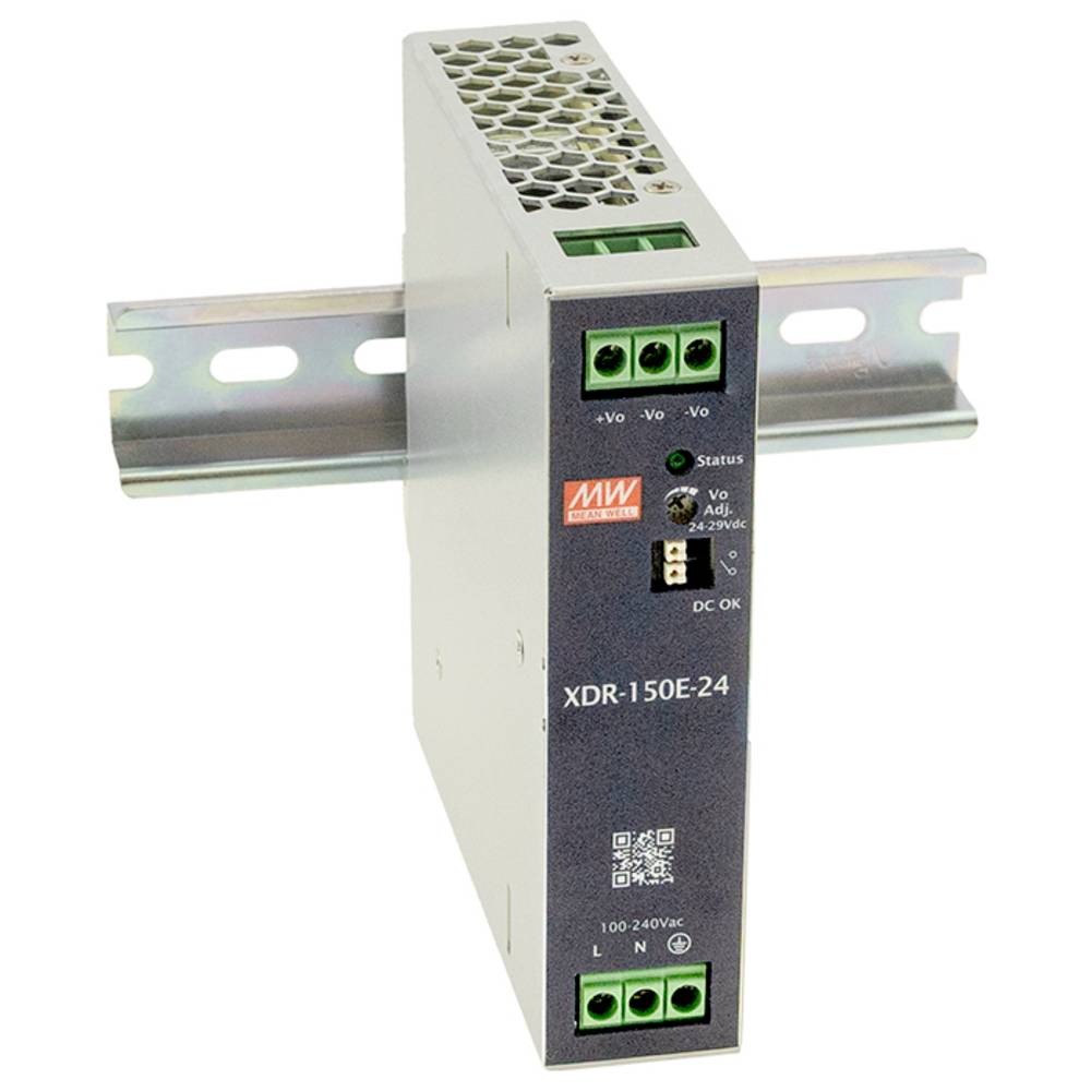 MW Mean Well XDR-150E-36 DIN-rail netvoeding 36 V 4.33 A 155.9 W Inhoud 1 stuk(s)