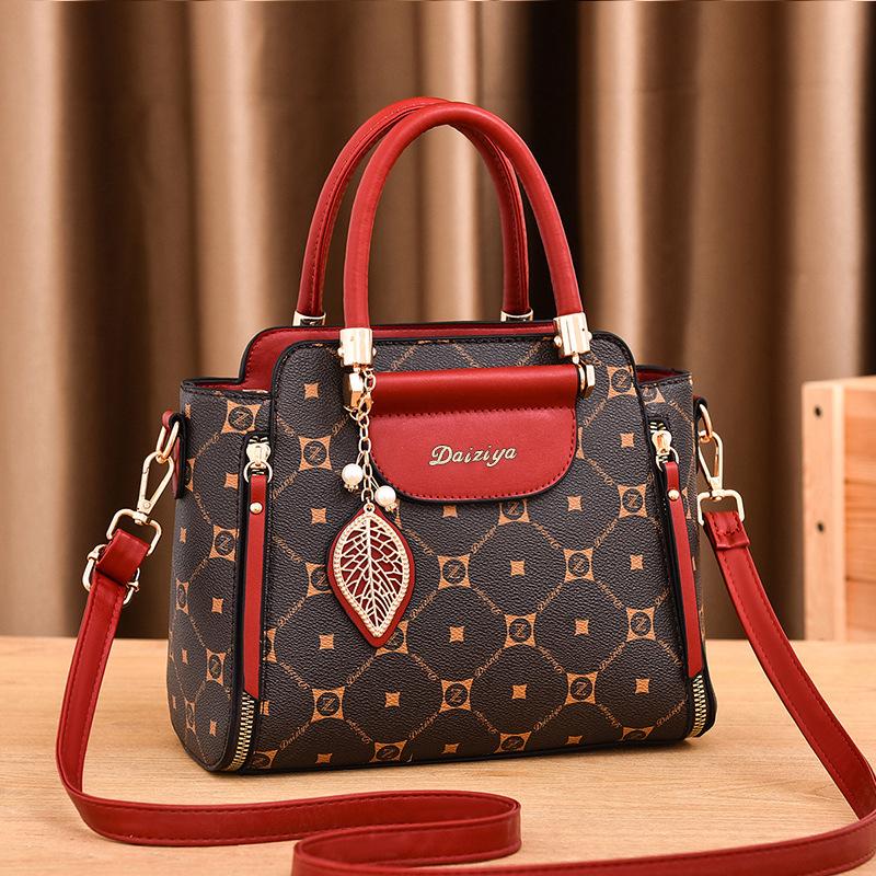 Sparkling Stars Lichte luxe damestas, nieuwe stijlvolle damesmode, grote capaciteit enkele schouder diagonale cross moeder tas, damestas