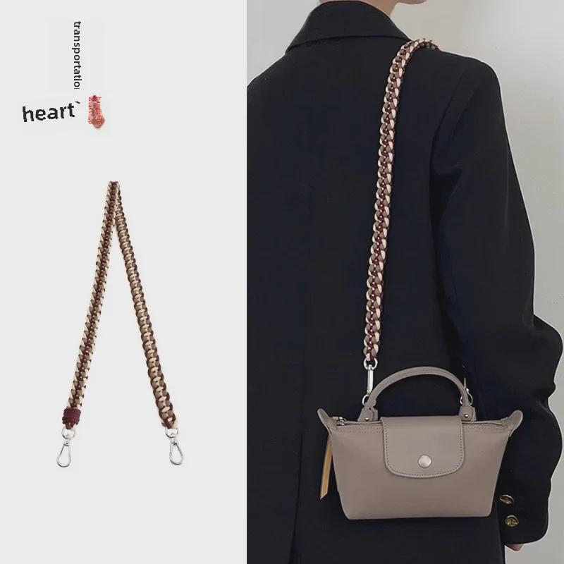 VantaGoods Longxiang Mini Tas Handgeweven DIY Gevlochten Touw Crossbody Riem