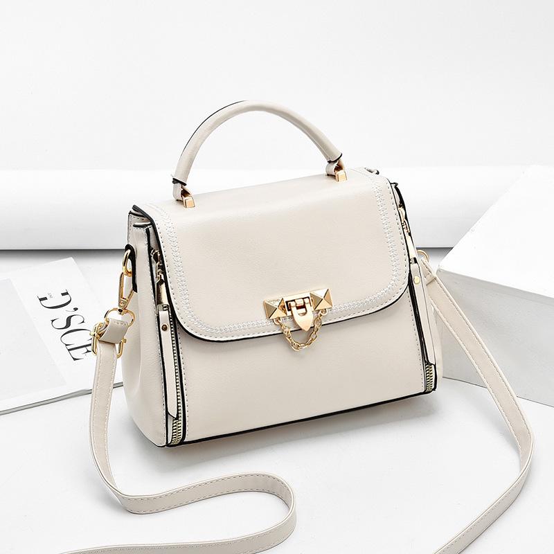 VantaGoods Trendy Crossbody & Single Shoulder Handtassen voor dames - Nieuwe stijl 2020/2021 vuilwit