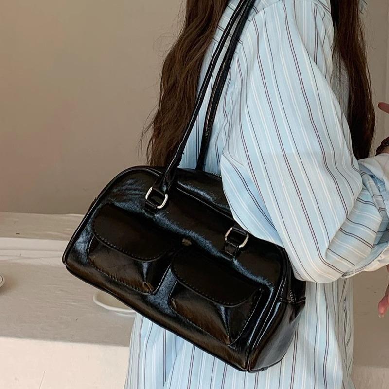 VantaGoods 2025 Trendy veelzijdige handtas voor dames - Zomer & herfst Koreaanse kleine vierkante schoudertas koffie