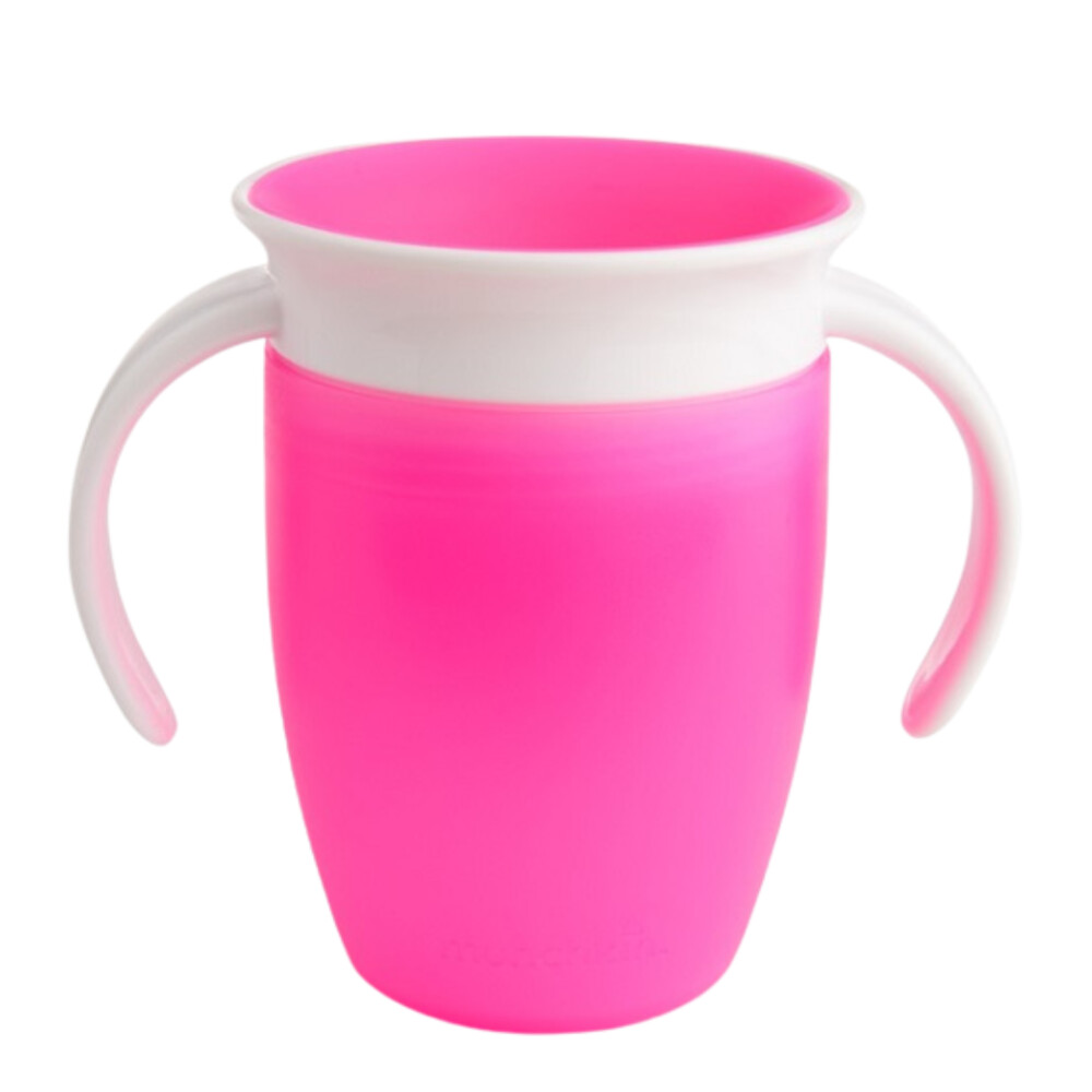 Munchkin 2x  Miracle Trainer Oefenbeker Roze 207 ml