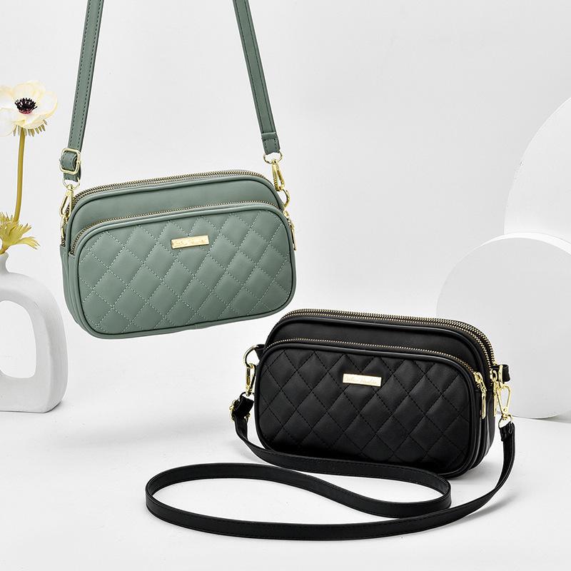 Marc Damesmode Rits Portemonnee Mini Schoudertas PU Leer Lange Portemonnee 3 Laags Portemonnee Kaarthouder Telefoonzak Kleine Crossbody Portemonnee 23x6x15cm geel