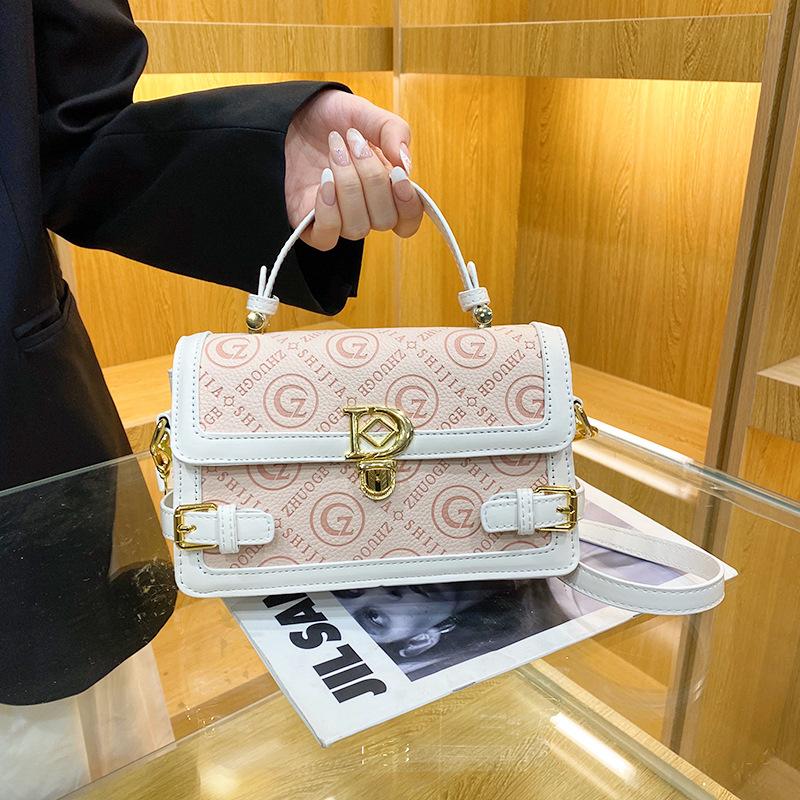 Your favorite bag Quarryus Dames Messenger Bag 2023 Luxe Mode Retro Tas Ins Veelzijdige Crossbody Schoudertas Kleine Vierkante Tas