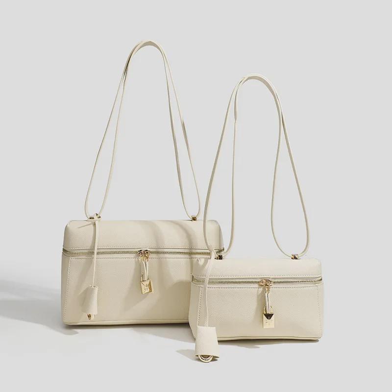 VantaGoods Schoudertas van echt leer met palmmotief - Hoogwaardig crossbody-okselontwerp voor vrouwen