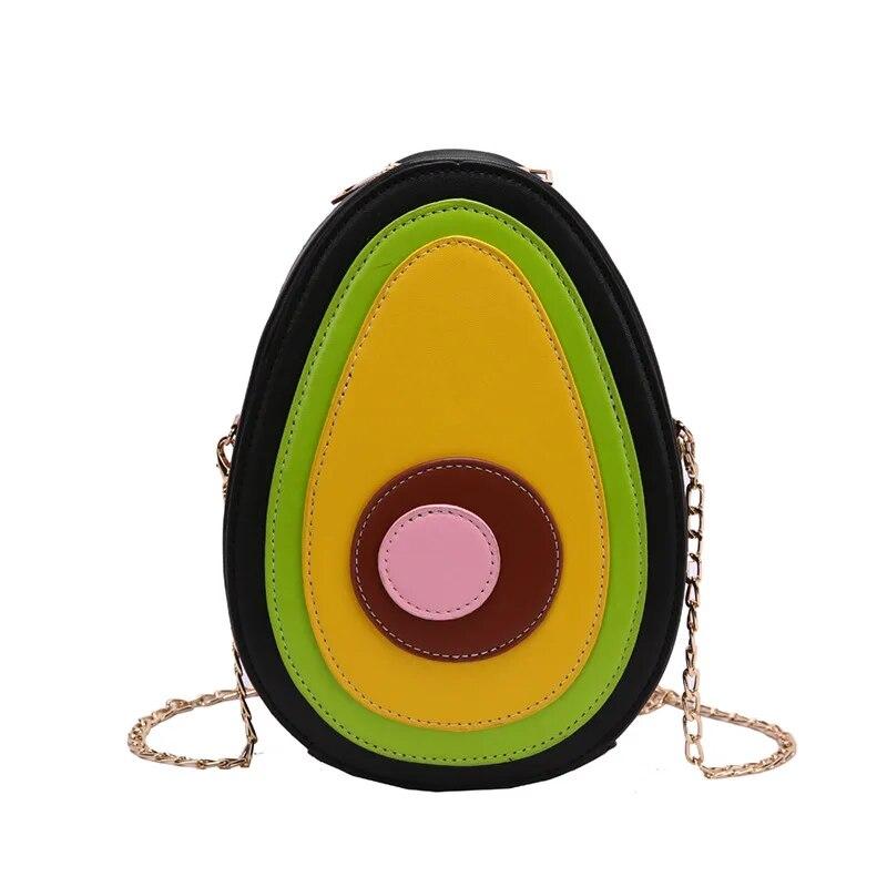 Enjoytime H Zomerfruit Cokernut portemonnees en handtassen voor vrouwen schattige meisjes ketting schoudertas ronde leren kleine crossbody tas nieuwigheid portemonnee