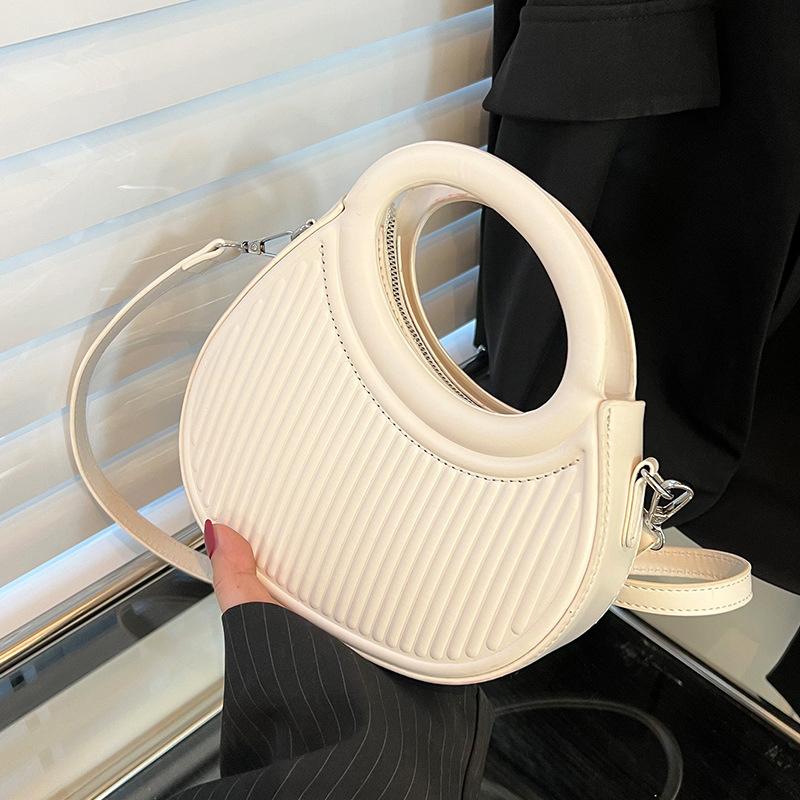 Fancy Lady Onregelmatig ontwerp kleine tas damesmode crossbody tas zomer kleine frisse schoudertas handtas one size wit