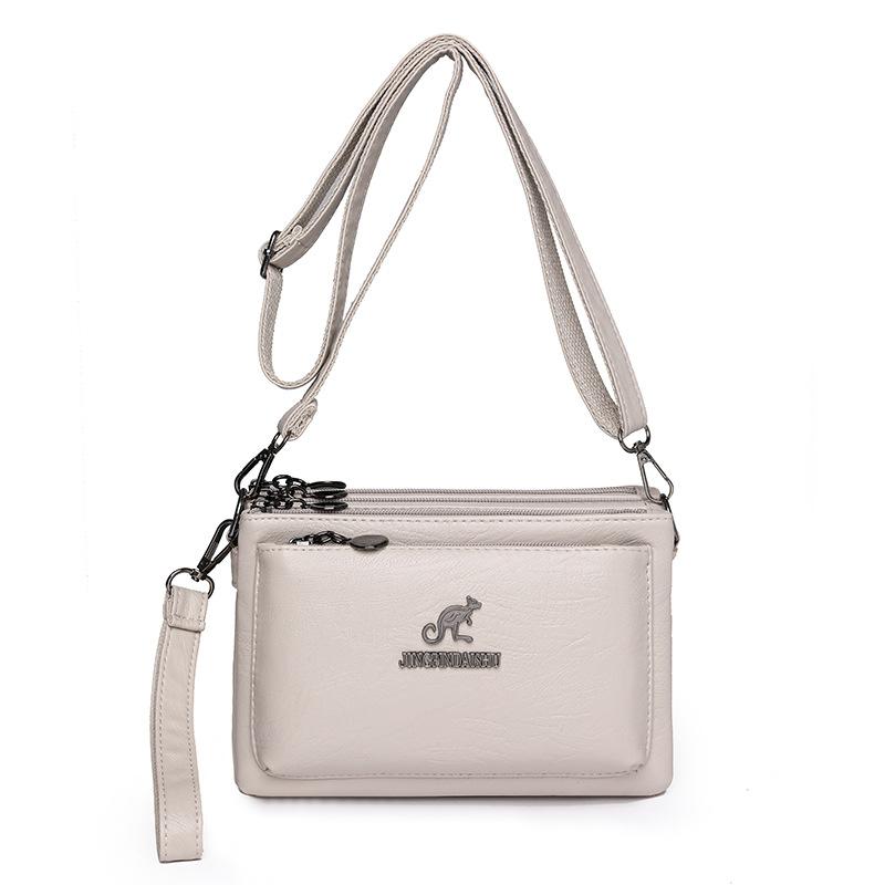 Kuluosidi Damestas Meerlaagse schoudertas Crossbodytas Moedertas beige