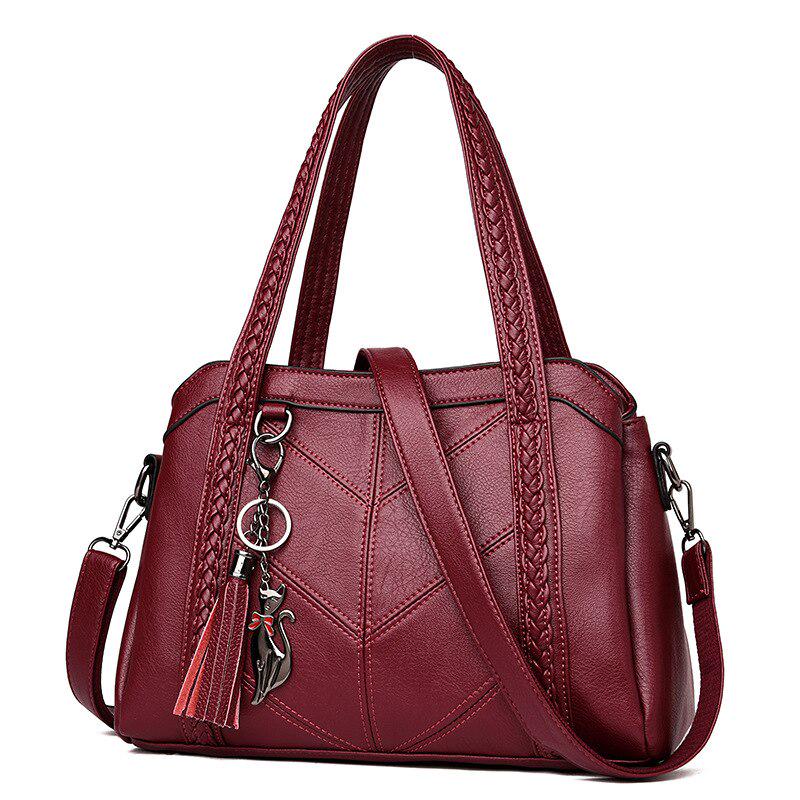 Your favorite bag Schoudertas voor vrouwen Casual Tote Bag Vrouwelijke Crossbody Tassen voor vrouwen Luxe Handtassen Vrouwen Tassen Designer Handtassen Hoge Kwaliteit bordeaux