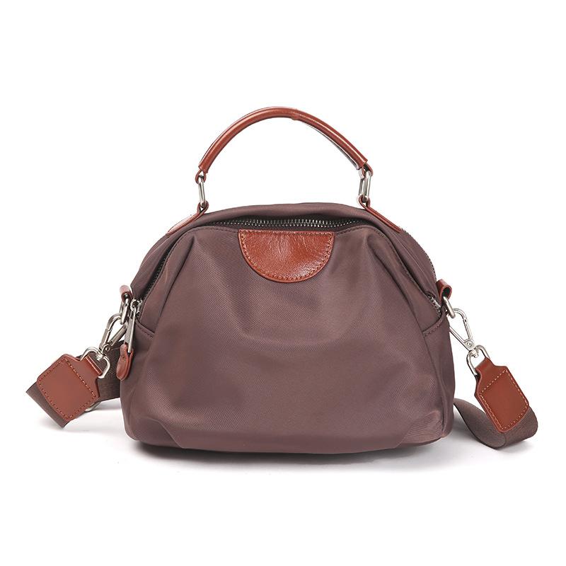 VIA ROMA Tas Herfst en Winter Dames Hoogwaardige Niche Handtas Retro Mode Alle Schouder Crossbody Tas koffie