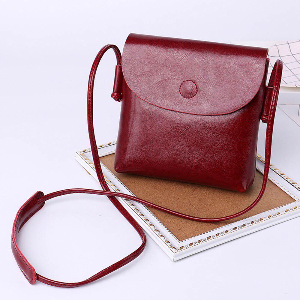 Zency 100% Echt Leer Vrouwen Messenger Portemonnee Casual Flap Klassieke Bruine Dame Schouder Crossbody Tas Zwart Super Kwaliteit bordeaux