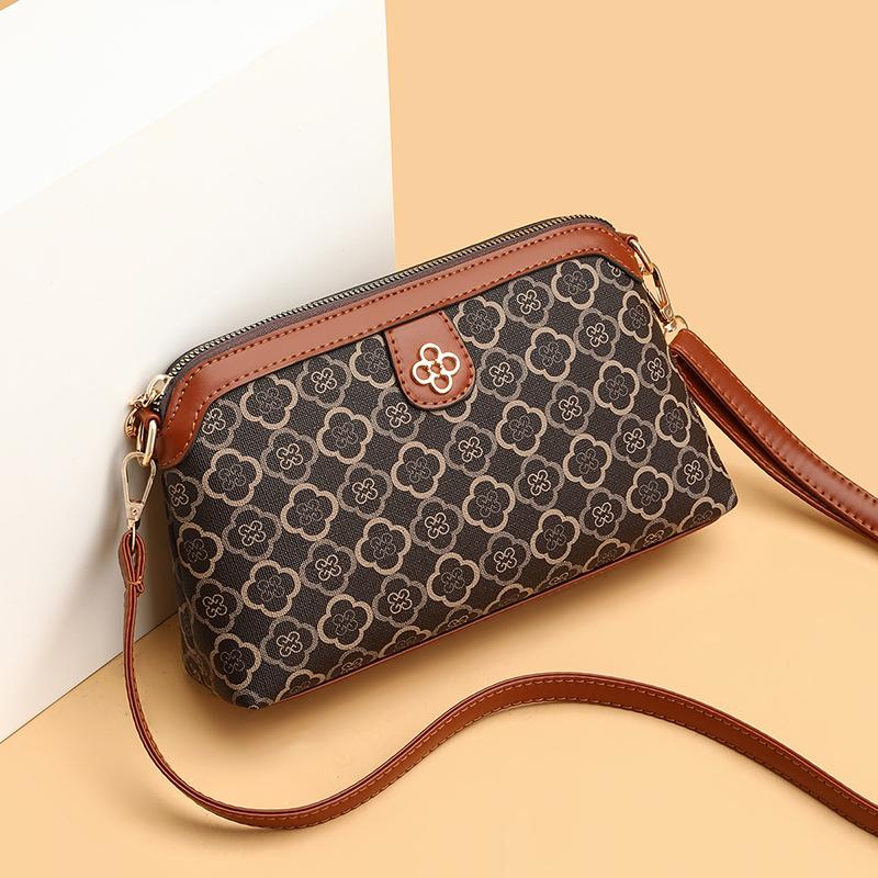 Yogodlns Hoge kwaliteit PU-leer Dames Kleine Crossbody Schoudertassen Luxe Handtas Dame Messenger Bag Eenvoudige Shell Telefoontassen 25x7x15cm