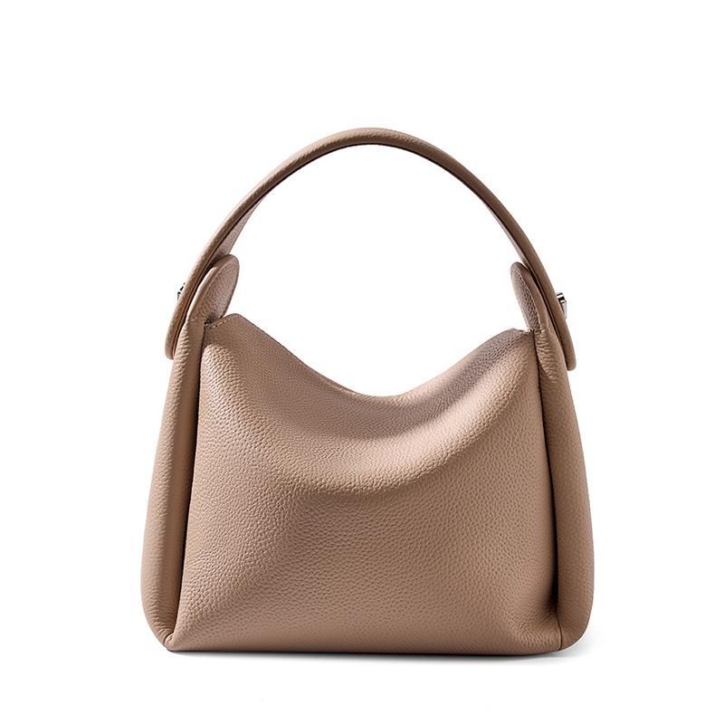 VIA ROMA De eerste laag van koeienhuid zachte sigarettendoos tas vrouwelijke niche hoogwaardige handtas schouder crossbody tas