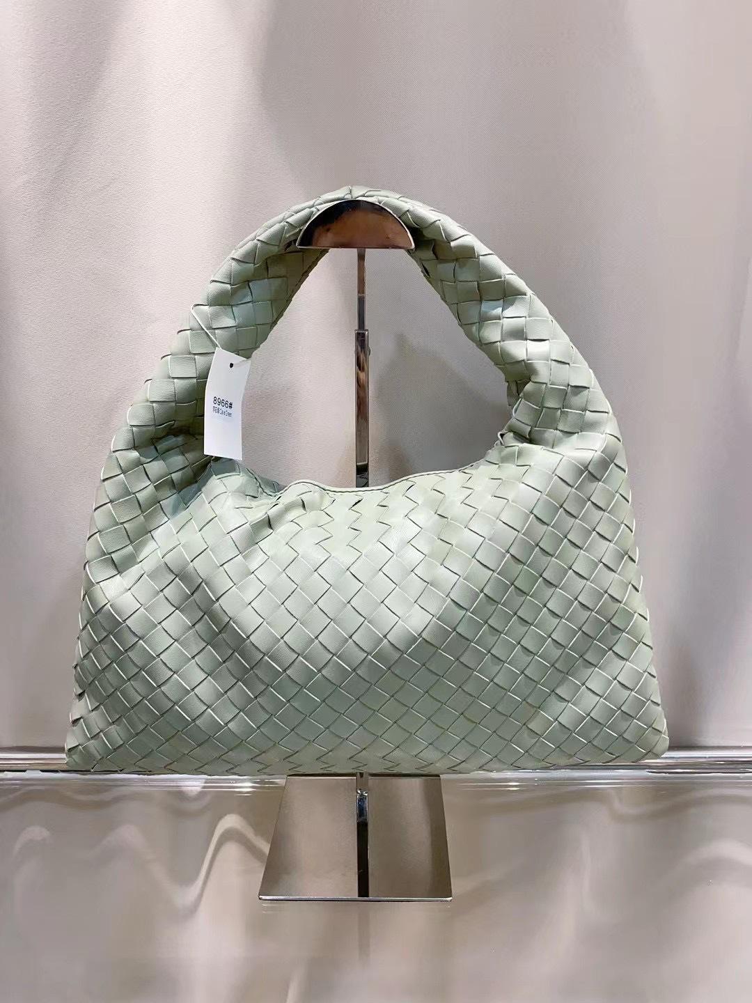 VantaGoods 2024 Nieuwe geweven mini-crossbodyhandtas voor dames - DIVANI 41 x 8 x 21 cm lichtgroene kleur