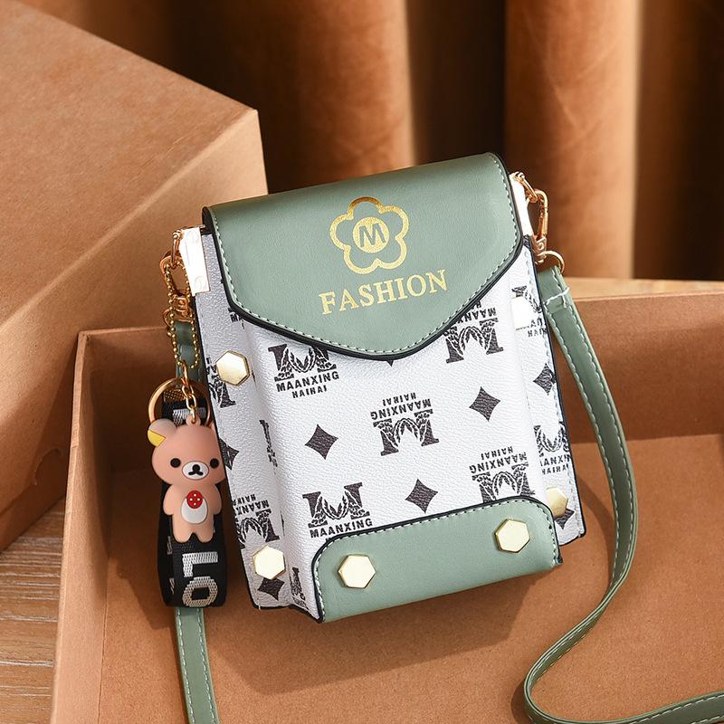 Exquisite handbag NO 1 Hoogwaardige klassieke effen schoudertas met textuur voor dames in een niche-crossbodytas, modieuze kleine vierkante tas wit/beige