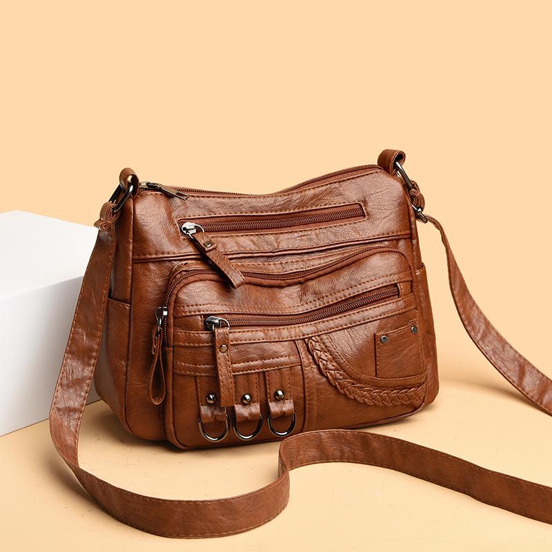 AI Supermarket 2024 Nieuwe Stijl Dames Messenger Bag - Trendy Schoudertas voor Dames, High-End, Mom Bag 25*9*18 cm