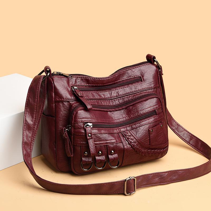 AI Supermarket 2024 Nieuwe Stijl Dames Messenger Bag - Trendy Schoudertas voor Dames, High-End, Mom Bag 25*9*18 cm
