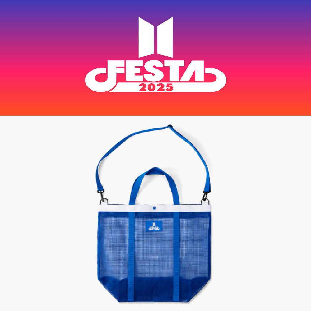 BTS 3rd Pre-order 2025  FESTA Mesh Cross Bag