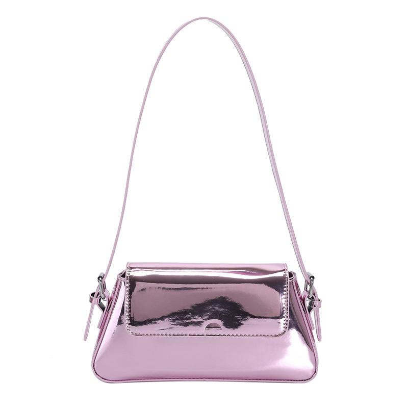 Sparkling Stars Geavanceerde en westerse damestas Trendy en modieuze Crowd Crossbodytas Damestas met één schouder onder de arm paars