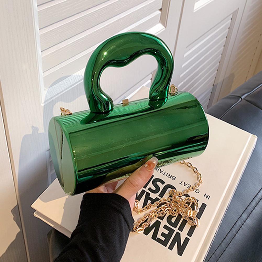 Framont Fashion House Vrouwen Mini Avondtas Effen Kleur Portemonnee Schoudertas Grote Capaciteit Clutch Tas Vintage Stijl Dagelijkse Schoudertas Dagelijkse Tas groen
