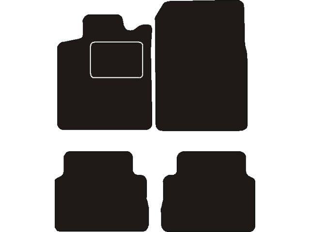 Opel Automatten passend voor  Vectra C 2002 - 2004