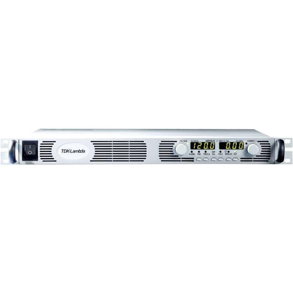 TDK-Lambda 19 labvoeding, regelbaar  GEN12.5-60/LN 0 - 12.5 V/DC 0 - 60 A Aantal uitgangen 1 x RS232, RS485, IEE488.2 SCPI/GPIB, Ethernet, LAN, Analoog