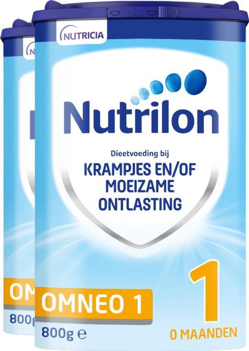 Nutrilon Omneo 1 - Flesvoeding vanaf de geboorte - 2 x 800 gram