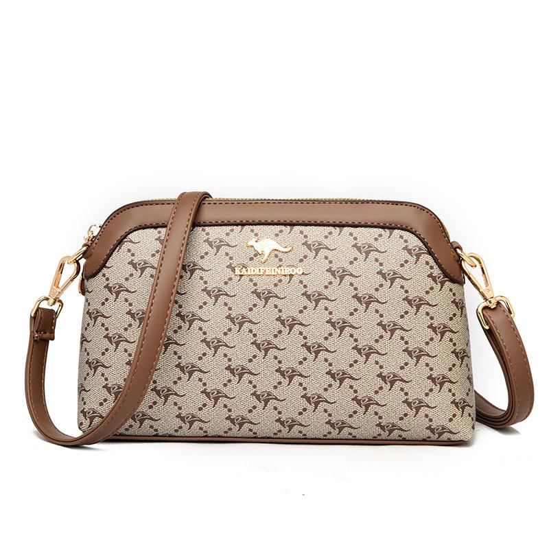 VIA ROMA Damestas Crossbodytas Damesmodeprint Dames Kleine Vierkante Tas Dames Schoudertas