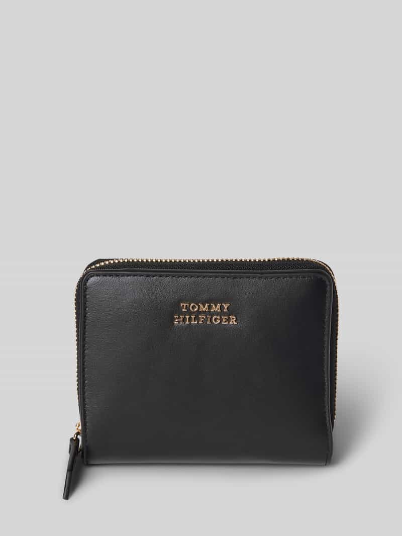 Tommy Hilfiger Portemonnee TH LEATHER SLG MED ZA FLAP