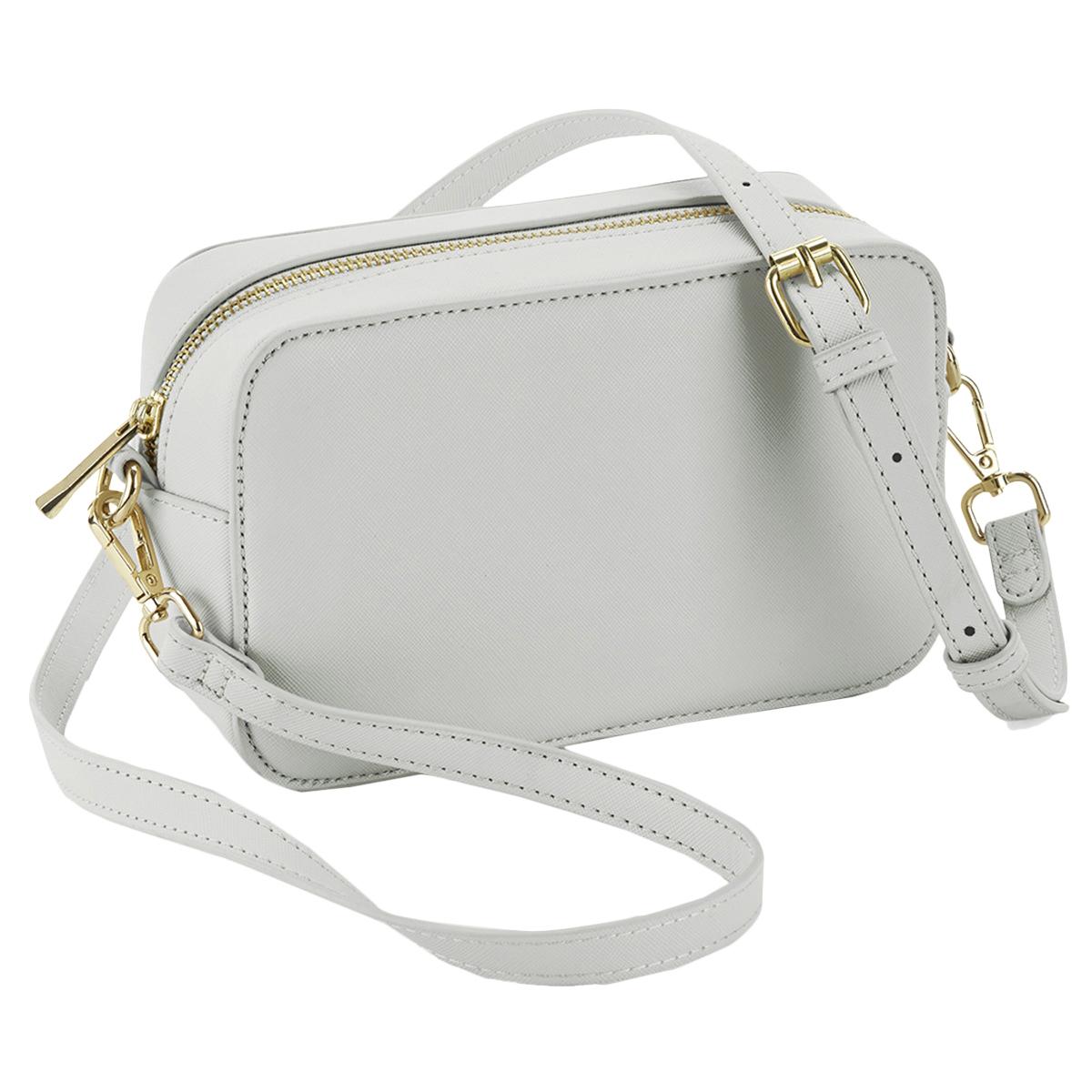 BagBase Dames/Dames Boutique Crossbody Tas One Size grijs