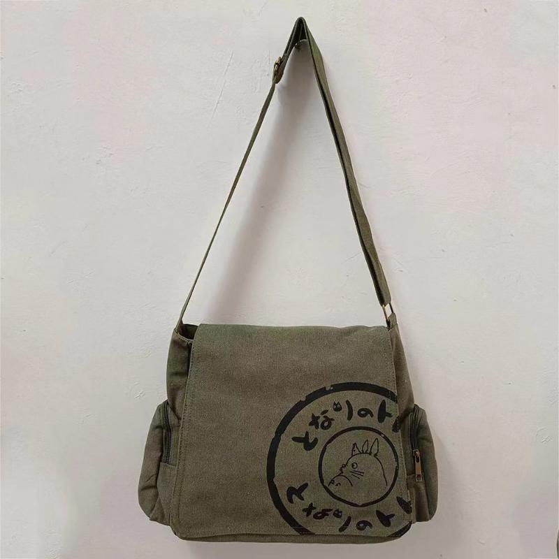 Blackberry 01 MY BUURT TOTORO Messenger Bag voor Vrouwen Designer Handtassen Vrouwelijke Schouder Crossbody Canvas vrouwen Grote Tassen Cartoon