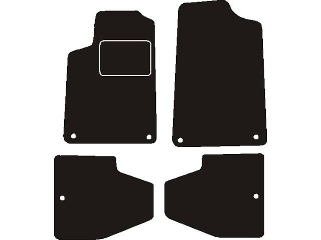 Peugeot Automatten passend voor  607 2000-