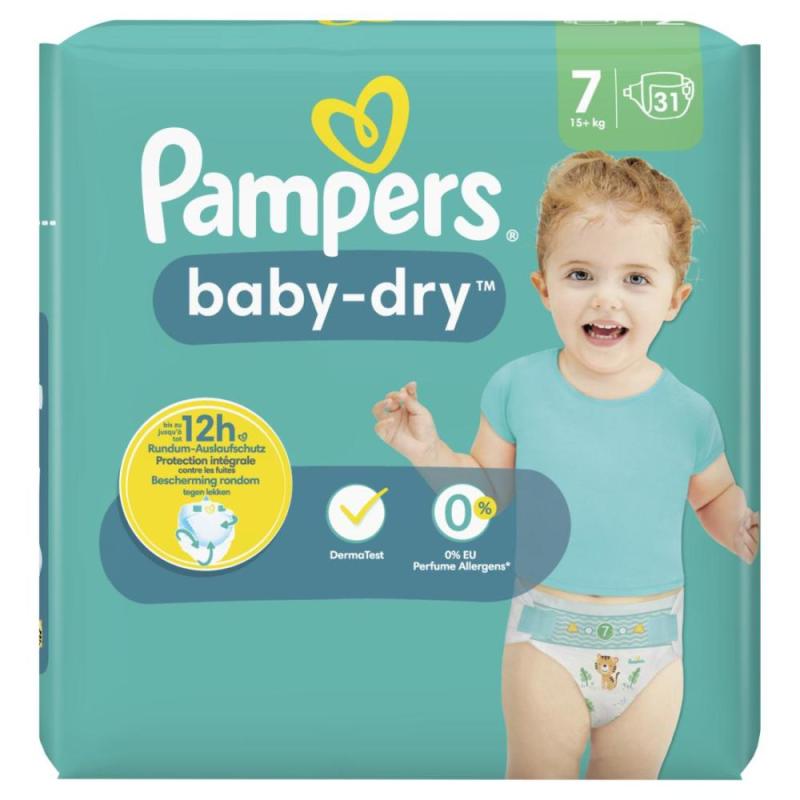 Pampers Baby dry s7 value pack 31st