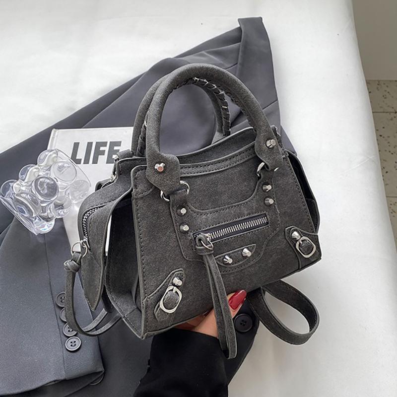 Fancy Lady Handtas in westerse stijl, getextureerde tas in westerse stijl, damestas, trendy en modieuze kleine vierkante tas one size