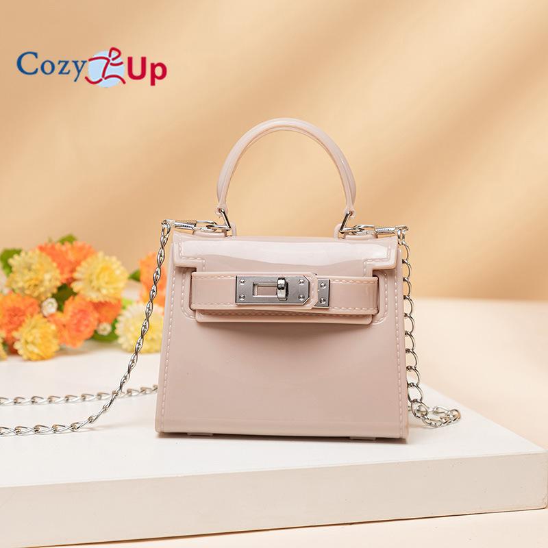 Cozy Up Bags Cozy Up Jelly Bag, draagbare wisselketting, schoudertas voor vrouwen  11cm * 5.5cm * 9cm beige