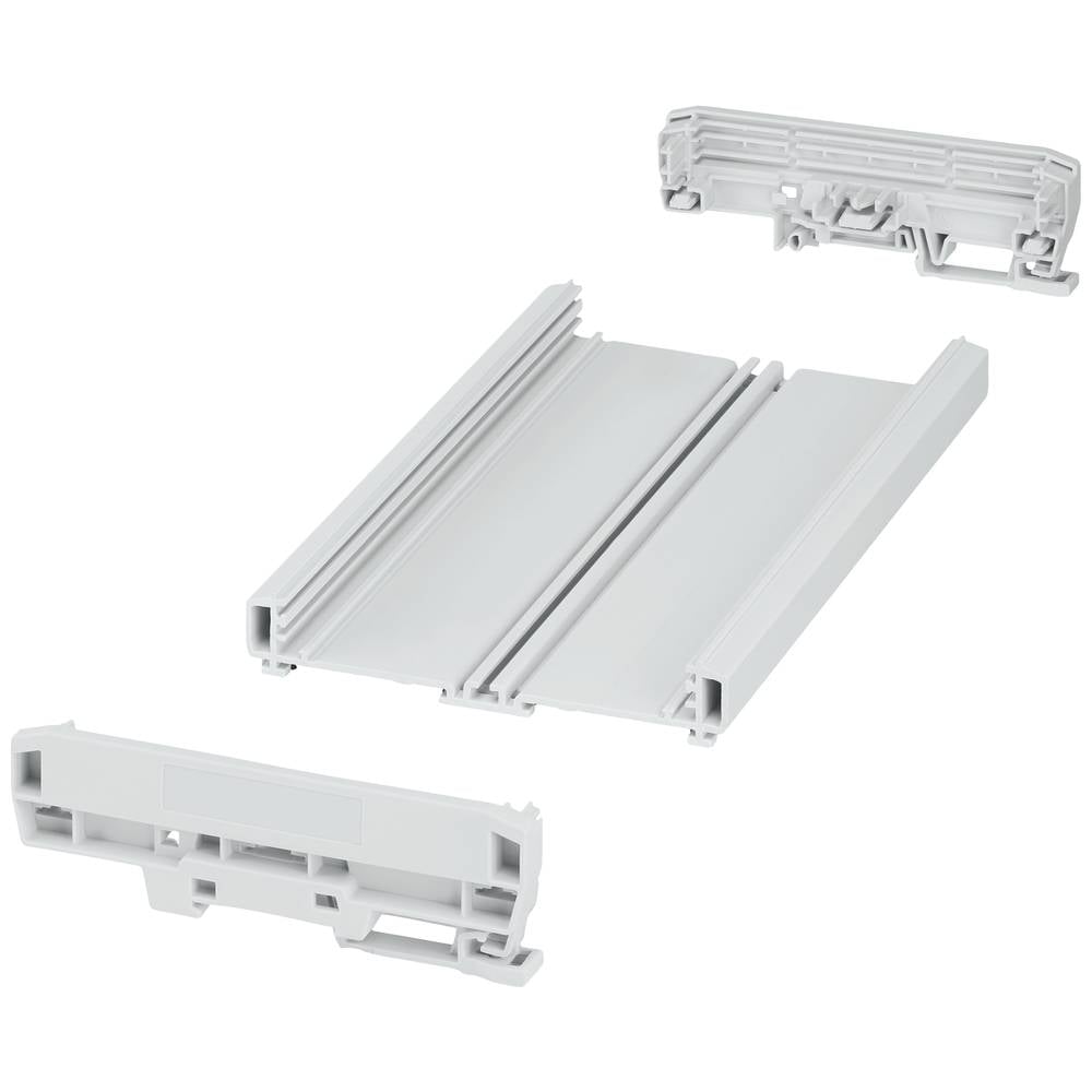 Phoenix Contact UM-BASIC-KIT-B108-L200-7035 1300358 Profielbehuizing 203.8 x 127.8 x 39.45 PVC Grijs-wit (RAL 7035) 1 stuk(s)
