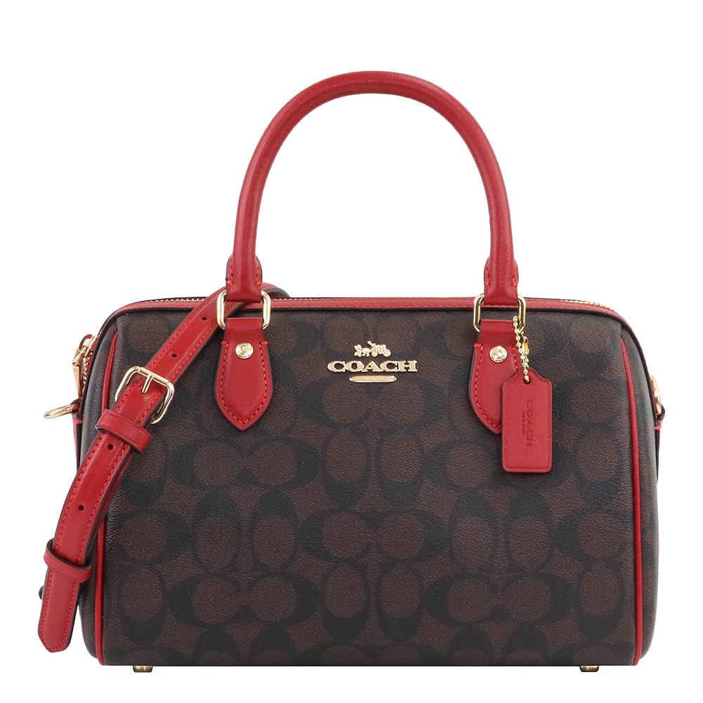 Coach Tas Schoudertas CH280 2way Signature Bruin 1941 [] Dames (IMRVQ Rood) [Item]